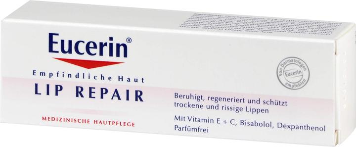Actual product image Eucerin pH5 Lip Repair Cream, 10 g Cream (10 ml)