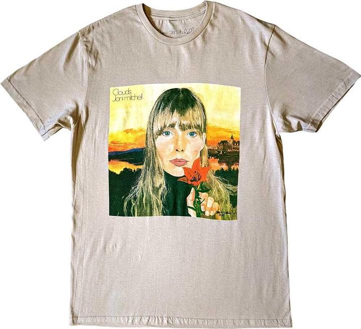 Immagine prodotto Joni Mitchell Clouds Maglietta Adulto Unisex (S)