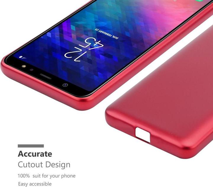 Immagine prodotto Cadorabo Custodia TPU Matt Metallic (Samsung Galaxy A6+)