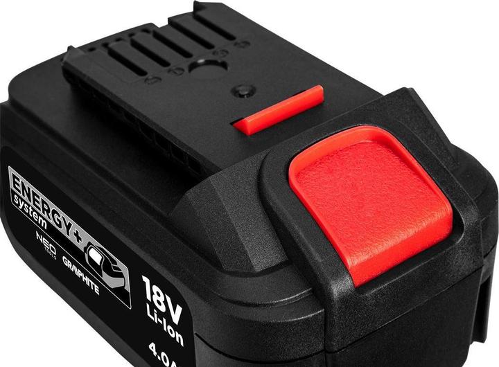 Produktbild Graphite Zestaw Energy+: 2x akumulator 4 Ah z ładowarką podwójną 58GE134 (18 V)