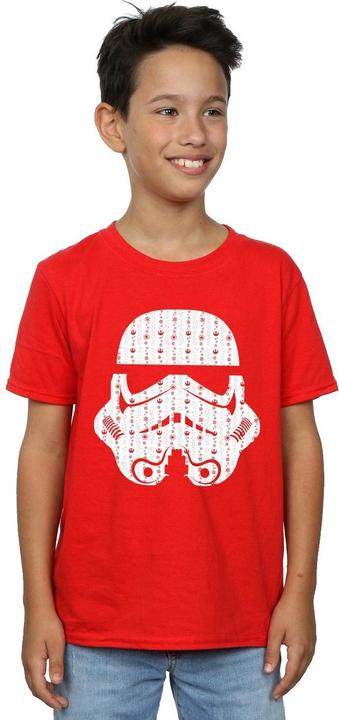 Immagine prodotto Star Wars Christmas Stormtrooper Helmet Maglietta Ragazzi (128)