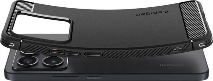 Actual product image Spigen Rugged Armor Xiaomi 14T Case Matte Black (Xiaomi 14T)
