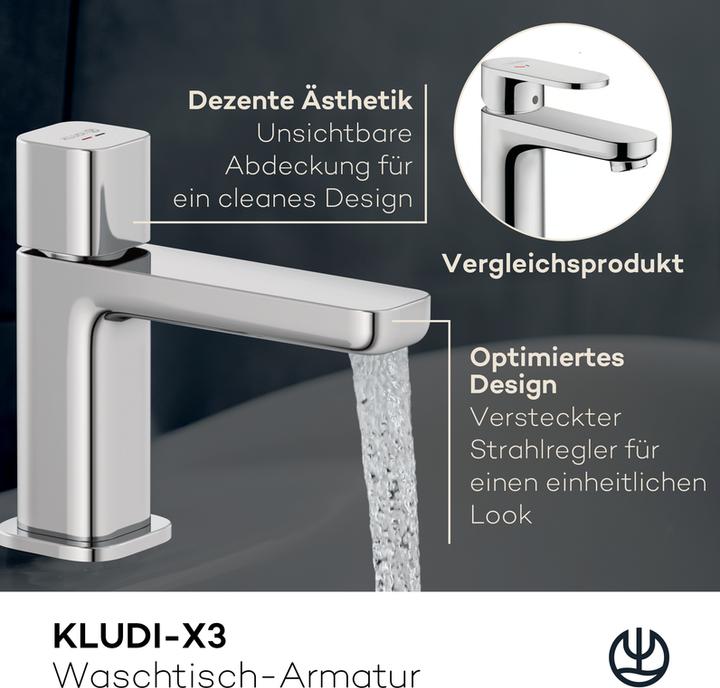 Produktbild Kludi X3 Standventil - Kaltwasserarmatur