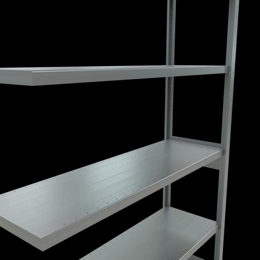 Actual product image Schulte Lagertechnik MULTIplus250 boltless add-on bay system with length bolts
