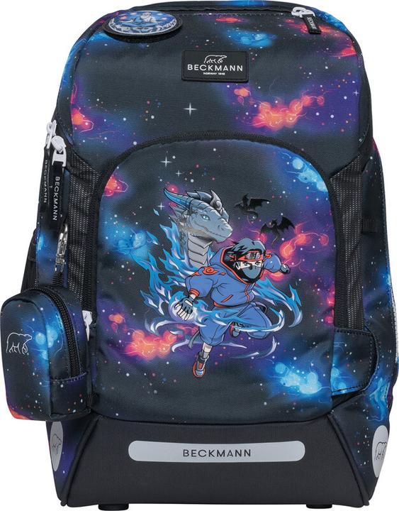 Beckmann Schulrucksack Active Air FLX mit Wendetasche (25 l)