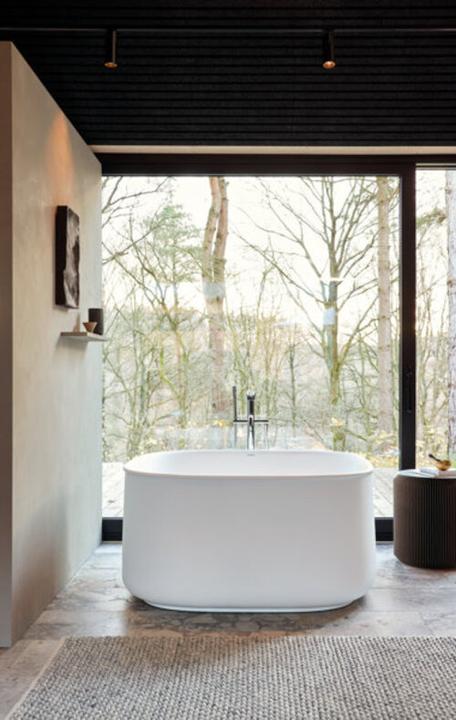 Actual product image Duravit Bathtub Zencha 1250x1250mm free-standing 2 back slopes white