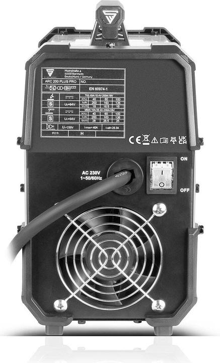 Produktbild Stahlwerk Schweissgerät ARC 200 Puls Pro MMA E Hand Lift TIG Pulsfunktion 200 A