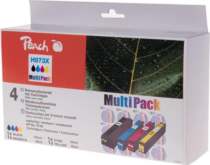Actual product image Peach 973X Multipack (M, C, Y, FC)