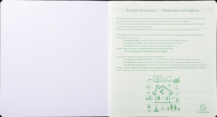 Produktbild Exacompta Haushaltsbücher (56 x)