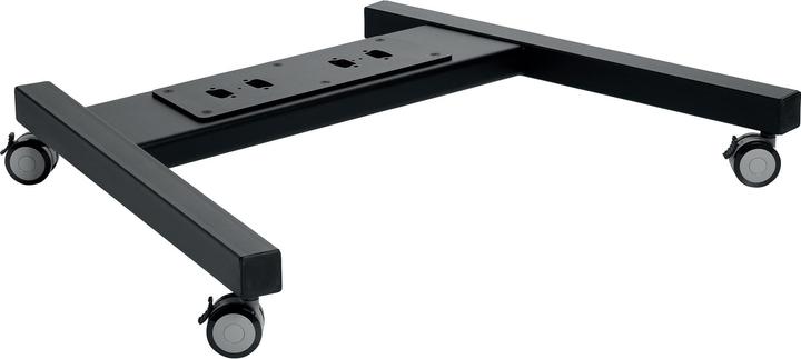 Vogels PFT 8530 Displaywagen-Fuss Gross, bis 160kg, Silber (Adapter- / Montageplatten)
