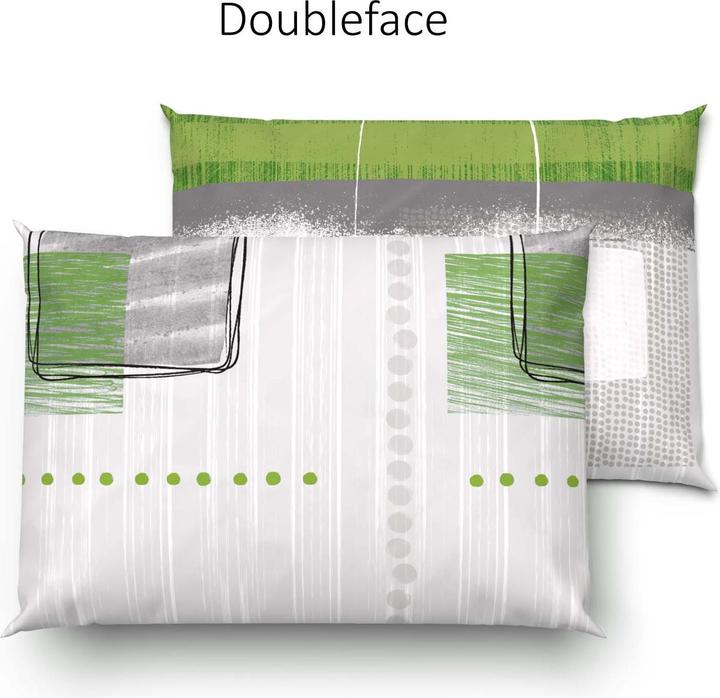 Actual product image Lotus Bettwaren Bamboo bed linen Talinas green (Pillowcase, 50 x 70 cm)