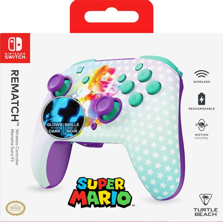 Produktbild Turtle Beach Rematch Wireless Controller · NS · Invincible Mario (Switch, Switch OLED, Switch Lite)
