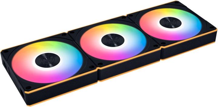 Actual product image Lian-Li UNI FAN CL Reverse Wireless Lüfter, 3er-Pack, 120mm, schwarz (120 mm, 3 x)