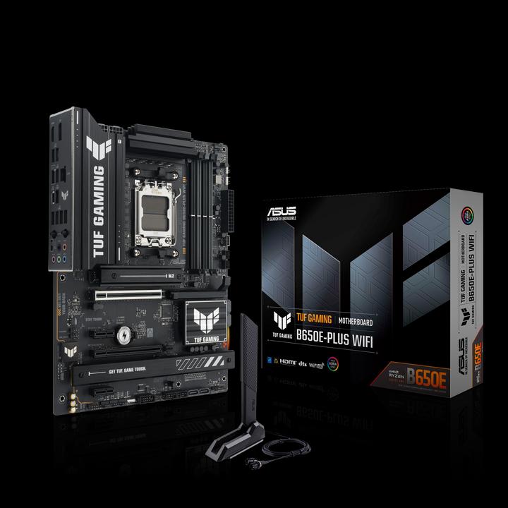 Actual product image ASUS MB TUF GAMING B650E-PLUS WIFI (AM5, AMD B650E, ATX)