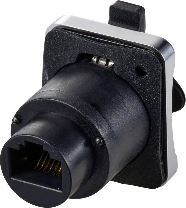 Actual product image Tru Components RJ45 Durchführung, gerade TC-12770428 Einführhilfe für RJ45