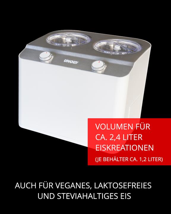 Produktbild Essge Unold 48830 Eismaschine Doppio bianco (EU-Stecker)