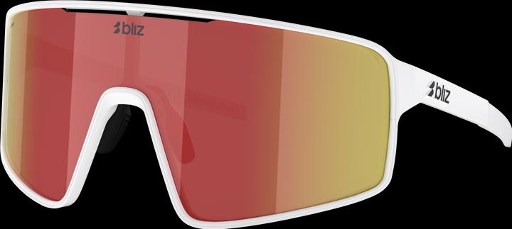 blanc mat, Brown w red Mirror