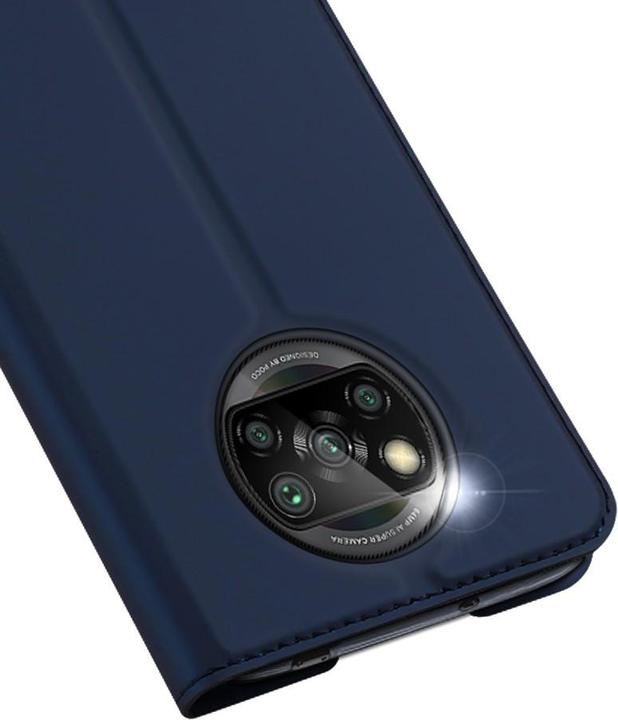 Produktbild Dux Ducis Xiaomi Poco X3 - Flip Folio Case dunkelblau (Xiaomi Poco X3 NFC)