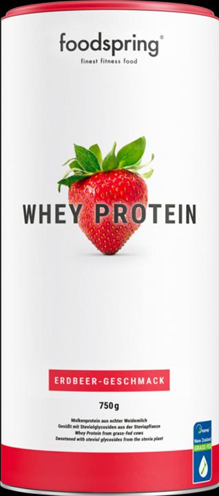 Actual product image Foodspring whey protein (Strawberry, 1 pcs., 750 g)