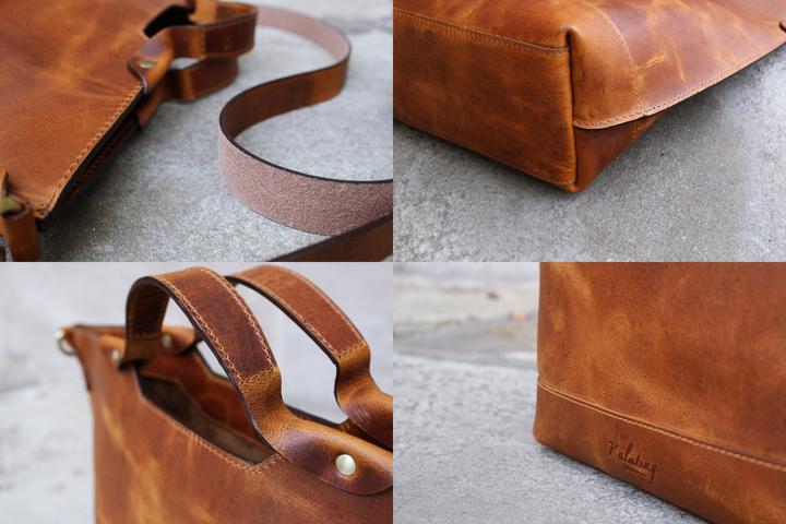 Image du produit Only-Bags.Store Sac à main en cuir, sac à bandoulière, Top Handle Bag, cadeau de Noël