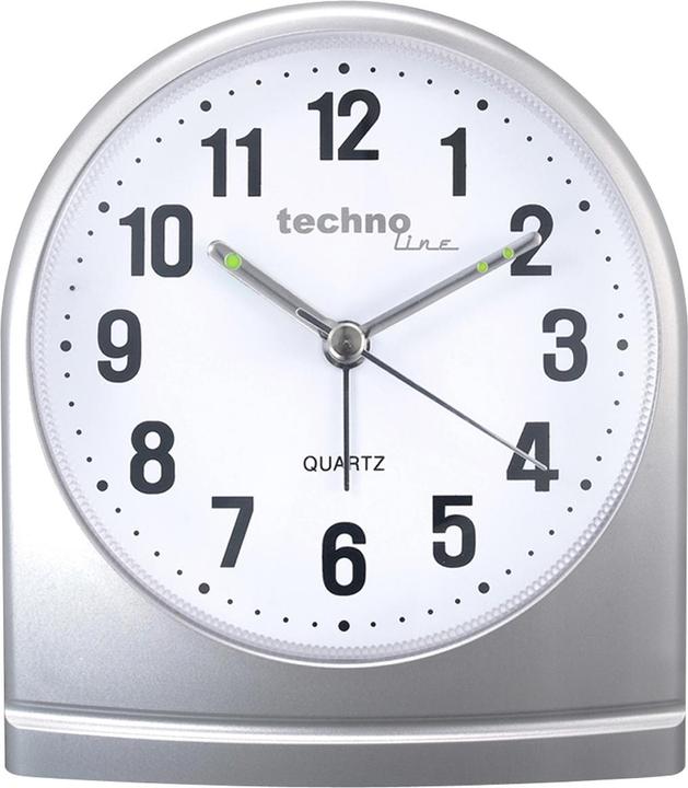 Actual product image Technoline Alarm clock GENEVA SL SILVER