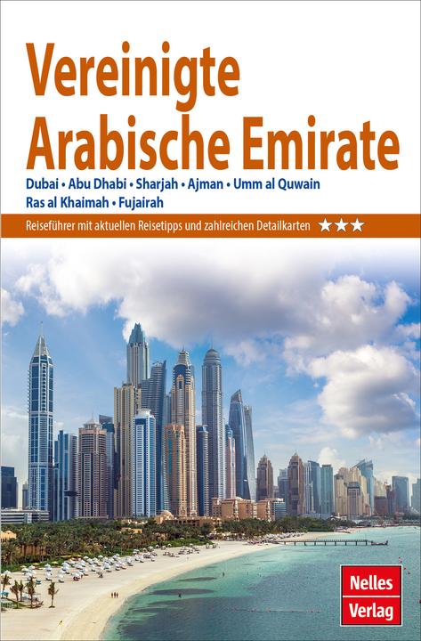 Actual product image Nelles Guide Reiseführer Vereinigte Arabische Emirate (German, Nelles Publishing House, 2024)