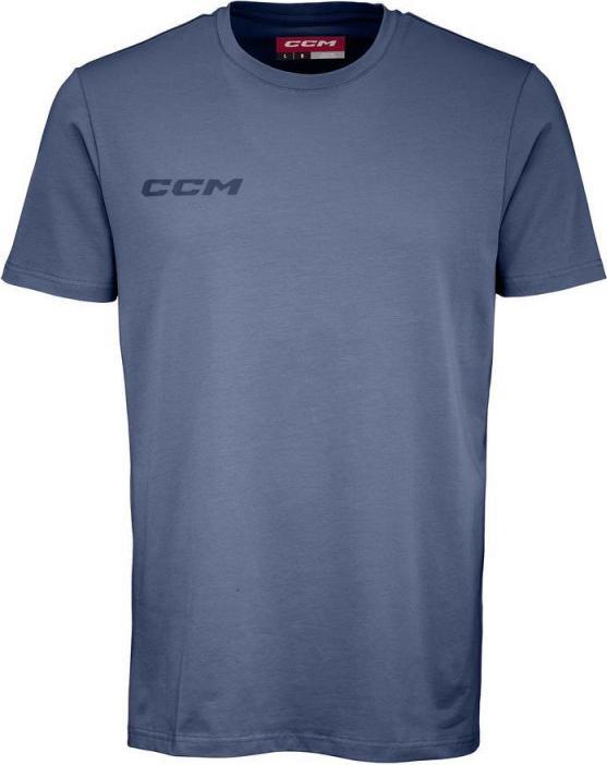 Produktbild CCM Core Kurzarm-T-Shirt (XL, Vintage-Blau) (XL)