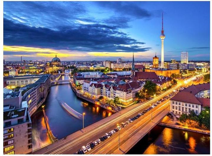 Actual product image Enjoy Puzzle ENJOY-2068 - Berlin Cityscape by Night, jigsaw puzzle, 1000 pieces (1000 pieces)
