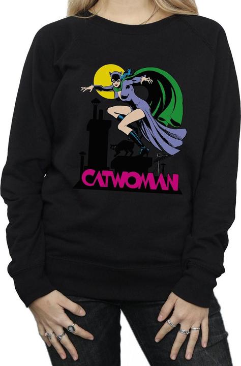 Image du produit - Sweat CATWOMAN TEXT LOGO - Femme (S)