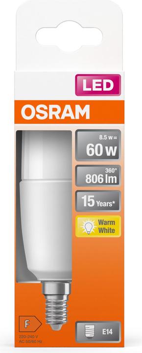 Immagine prodotto Osram Bastone della stella (E14, 60 W, 806 lm, 1 x, F)