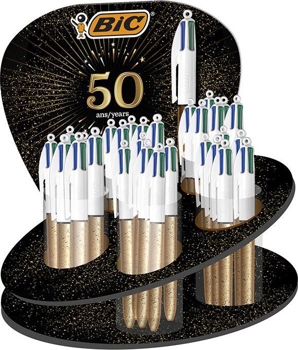 Produktbild Bic Kugelschreiber 1mm 992701 4 Colours Frozen 12 Stück (4 Farben, 12 x)