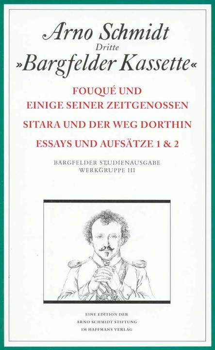 Actual product image Bargfelder Ausgabe. Studienausgabe. Werkgruppe 3, Band 1-4 (German, Schmidt, Arno, 2002)