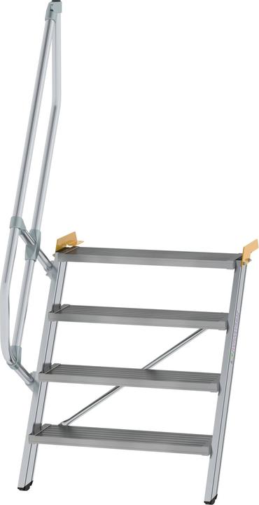 Immagine prodotto Munk Scale 60ï¿½ larghezza pedata 800 mm 4 pedate alluminio nervato (Ponteggio, 80 cm)