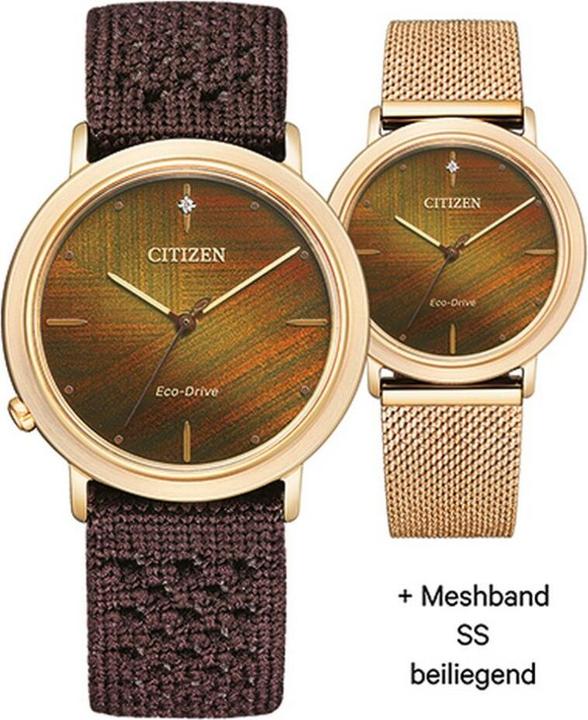 Image du produit Citizen EM1003-48X Eco-Drive Elegance Ambiluna 34mm 5ATM (Montre analogique, 34 mm)