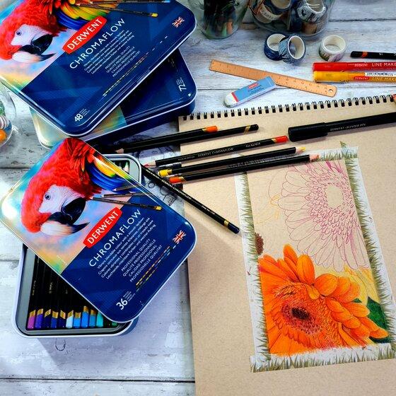 Produktbild Derwent Chromaflow Buntstifte (Mehrfarbig, 72 x)