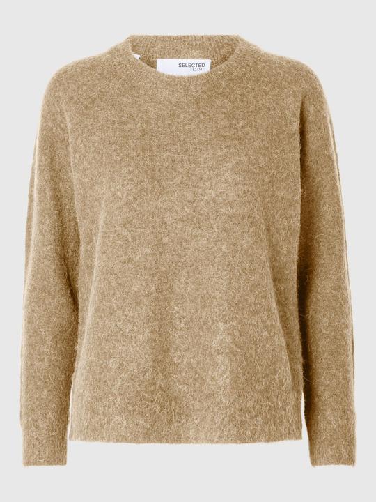 Produktbild Selected Femme Slflulu Ls Knit O-Neck B Noos (S)