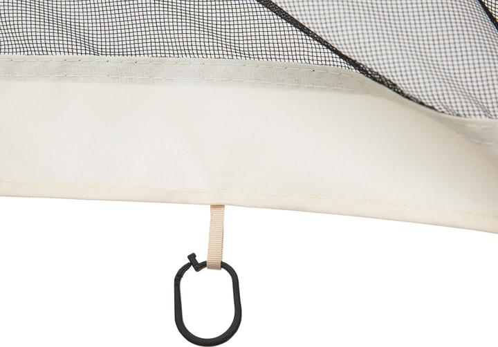 Actual product image Outsunny Fly net for 3 x 3 m gazebos with zip fastener (352 cm, 352 cm)