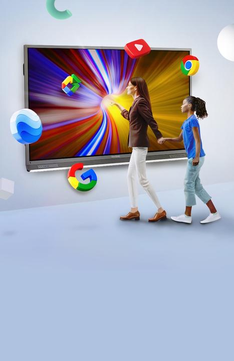 Actual product image Viewsonic IFP7552-2F 75IN 40Point Touch (3840 x 2160 Pixels, 75")