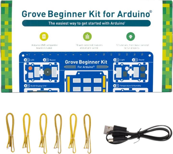 Image du produit Seeed Studio Grove Sensor Kit pour débutants pour Arduino