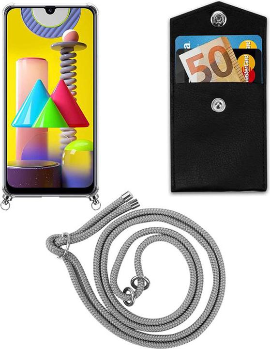 Produktbild Cadorabo TPU Handy Kette SILBER Cover