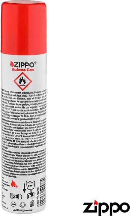 Actual product image Zippo Butane gas