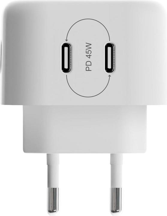 Actual product image Volutz USB Wall Charger Utilogy 45W Dual USB-C