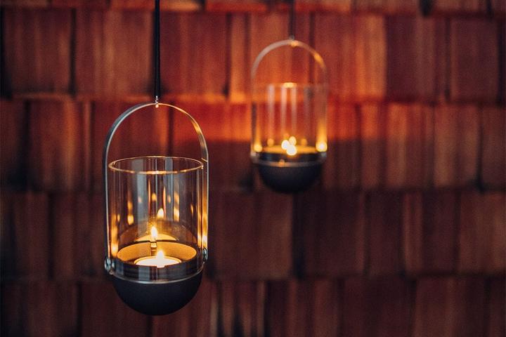 Actual product image Höfats Lantern GRAVITY CANDLE M90 (1 x, 8 x 13 cm)