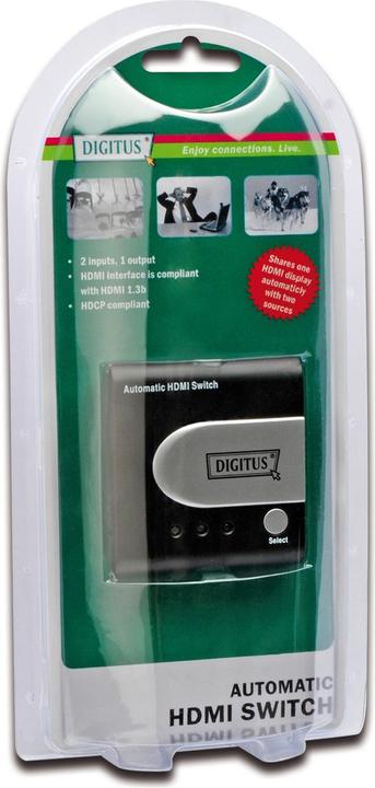 Produktbild Digitus DS-44302, Automatischer HDMI Switch, 2-port