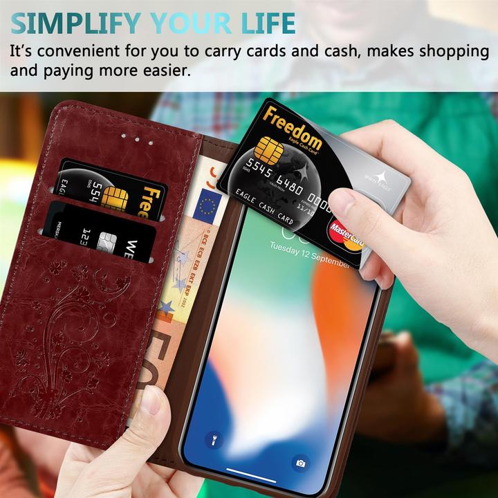 Actual product image Cadorabo Book cover with ornaments (Apple iPhone XS Max)