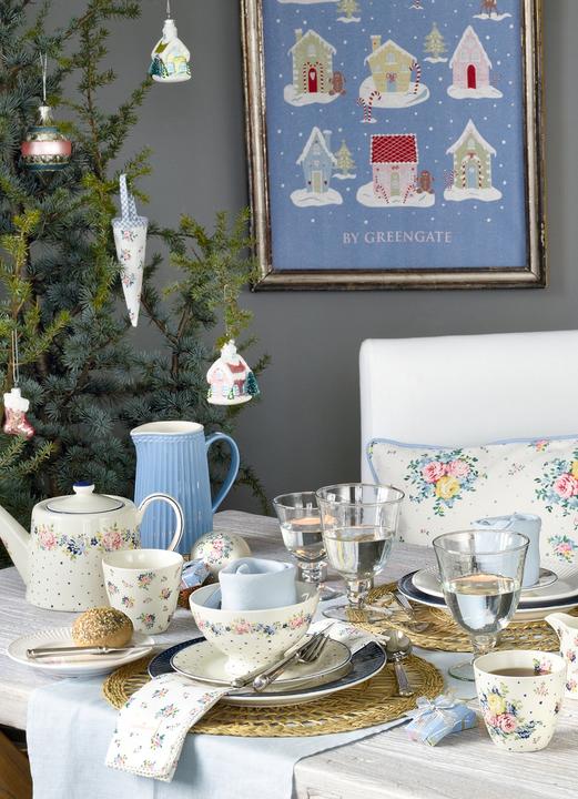 Immagine prodotto Greengate Tovaglia Laura bianca 145 x 250 cm (145 x 250 cm)
