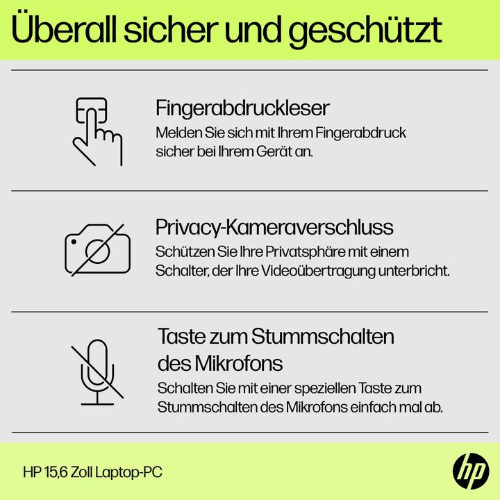 Produktbild HP 15-fd0057ng (15.60", Intel Core i5-1335U, 16 GB, 512 GB, DE)