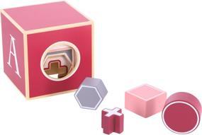 Jipy Stacking Tower Wood Pink