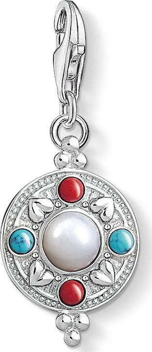 Thomas Sabo Charm-Anhänger Ethno Coin (Silber)