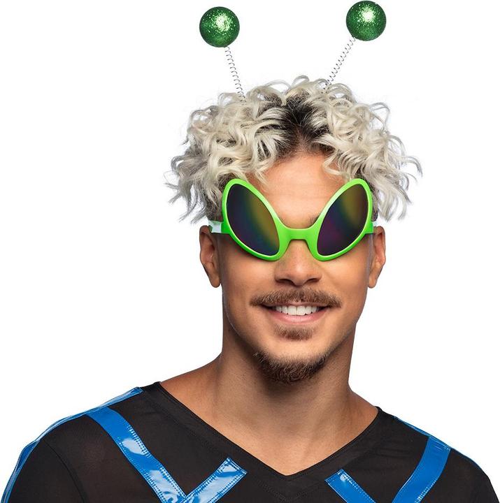 Produktbild Boland Alien Set: Partybrille und Tiara